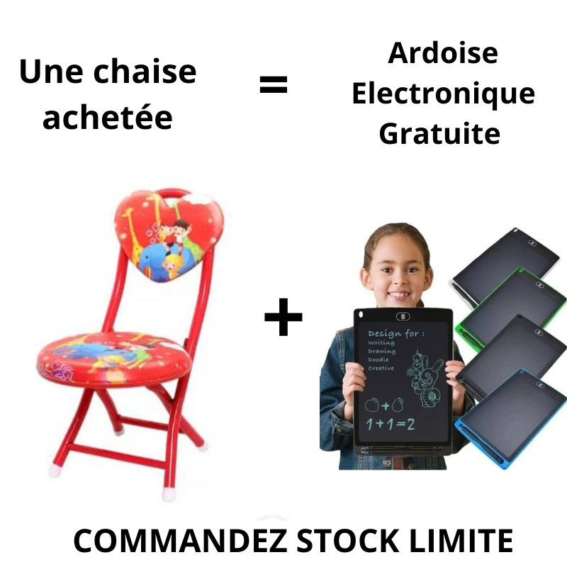 Chaise ultra solide + adoise électronique offerte