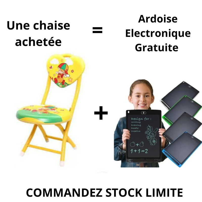 Chaise ultra solide + adoise électronique offerte